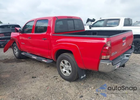 2008 Toyota Tacoma Double Cab из США, поврежденный, VIN 3TMLU42N98M015137